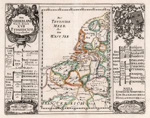 17개 주의 지도 (가브리엘 보데네어)