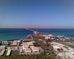 사우디아라비아 측에서 바라본 코즈웨이.