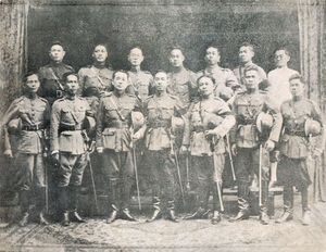 1912년 궁궐 반란의 공모자들, 음모가 유출되어 실패함.