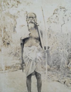 가장 저명한 베다족 지도자 고 티사하미 아토