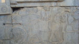 페르세폴리스의 고대 리비아 사절단