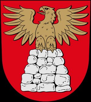 올란드 쿰링게의 국장에 그려진 흰꼬리수리