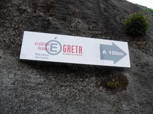 Gresta 캠퍼스 안내 표지판