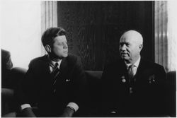 존 F. 케네디(John F. Kennedy)와 니키타 흐루쇼프(Nikita Khrushchev) 비엔나 정상회담