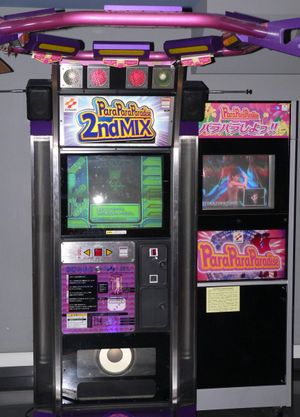 파라파라 파라다이스 2nd MIX 아케이드 캐비닛