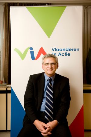 크리스 페터스, 전 플랑드르 주총리, 플랑드르 액션 홍보