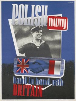 영국 해군과 협력하는 폴란드 해군