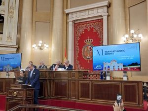 2024년 스페인 상원에서 열린 가치를 위한 정치 네트워크(Political Network for Values) 제6차 대서양 협정 정상회담에 참석한 호세 안토니오 카스트