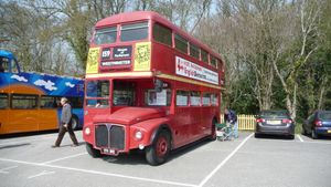 2010년 총선 당시 선거 유세 버스