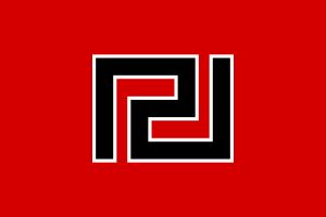 황금새벽당의 깃발