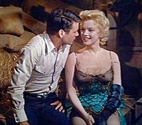 마릴린 먼로와 함께 출연한 영화 버스 정류장(1956)