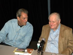 오스터와 John Ashbery가 Brooklyn Book Festival에서