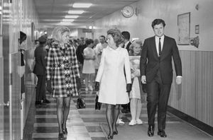 1968년 12월 조앤 베넷 케네디, 에델 케네디, 테드 케네디