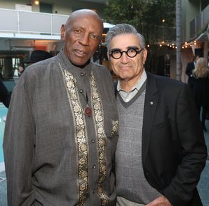 2017년 유진 레비와 함께한 루이스 고셋 주니어