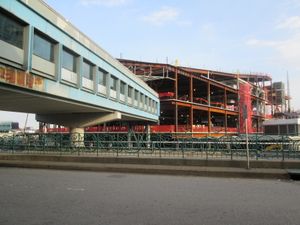 2018년 4월 B 터미널 공사 현장