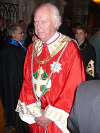 성 마우리치오 라자로 훈장 총장으로서 (2013년)