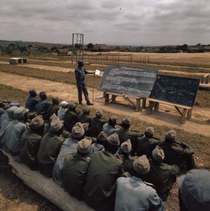 1973년 자이르의 FNLA 훈련소.