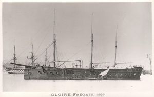 1859년 진수된 장갑함 라 글로와르