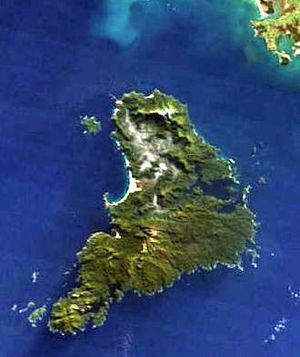 스튜어트 섬(스튜어트섬)/라키우라의 위성 사진