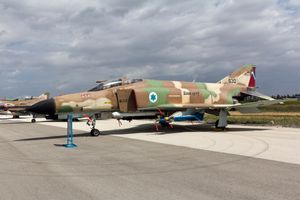 제201전투비행대대 IAF F-4E 팬텀 II 격추 마크 3개