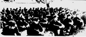 중국 포로수용소에 갇힌 베트남군 포로들