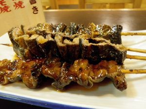 일본의 야츠메 가바야키(장어구이)