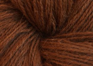 파타고니아에서 손으로 짠 라마 실