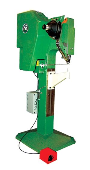 솔리드 리벳 및 반관통 리벳의 충격 가공법