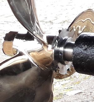 청동 프로펠러 및 스테인리스 스틸 로프 커터