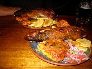 구운 기니피그 (쿠이)