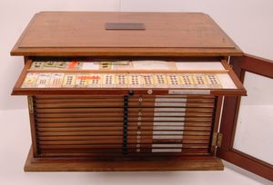 현미경 슬라이드 상자