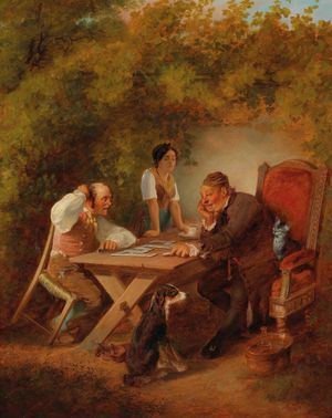 프리드리히 슈투름(Friedrich Sturm)의 도미노 게임