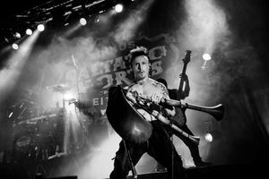 독일 밴드 살타시오 모르티스(Saltatio Mortis)의 백파이퍼.