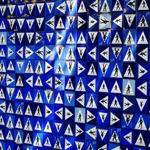 독일 브레멘 대학교의 타일 모자이크.