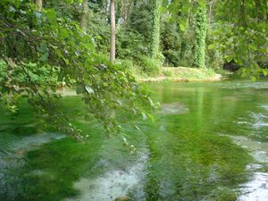 바로니아 온천의 샘물