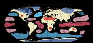 전 세계 기단의 근원지