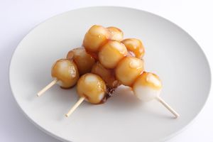 당고, 쌀가루로 만든 일본식 경단