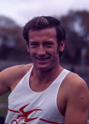 1970년 코먼웰스 게임 당시의 피터 노먼