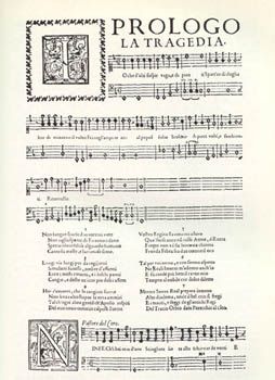 오페라 〈에우리디체〉의 전주