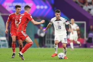 2022 FIFA 월드컵에서 웨일스와의 경기 중인 풀리시치