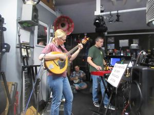 스팀코그(Steamcog) 밴드의 리허설 모습 (2019년 9월)