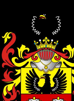 폴란드 술리마 가문의 문장. 스트라빈스키 가문의 기원이다.