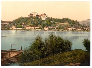 오스트리아-헝가리 제국 시대 도나우 강(1890년~1905년 사이 촬영)