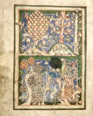 《카르미나 부라나》의 숲 삽화