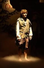 신시내티에서 공연된 반지의 제왕 뮤지컬에 나오는 프로도의 모습.