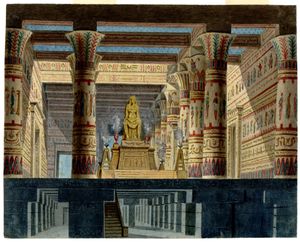 4막 2장 무대 디자인 (1872)