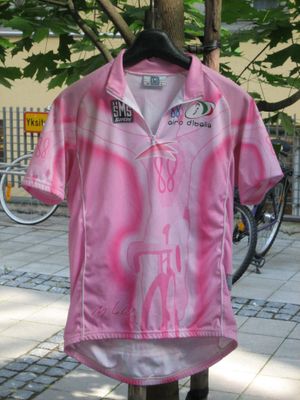 2005년 88회 대회의 핑크 저지(maglia rosa).