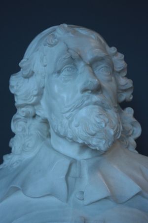 존 마이클 라이즈브랙(John Michael Rysbrack)이 제작한 이니고 존스 흉상, 1725년