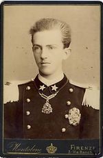 10대 시절의 비토리오 에마누엘레 3세, 1886년