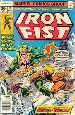 세이버투스가 처음 등장한 아이언 피스트 #14